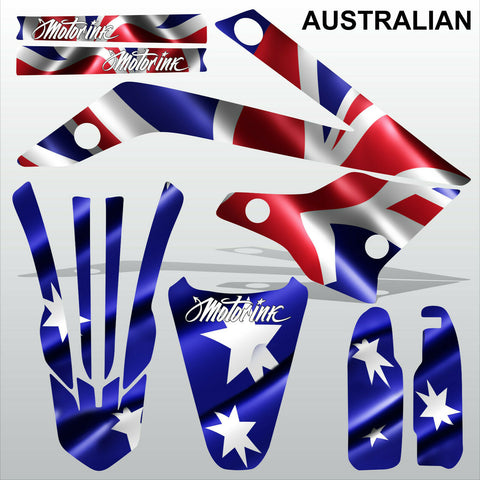 ТМ RACING 85 2013-2021 AUSTRALIAN motocross racing decals set MX graphics kit