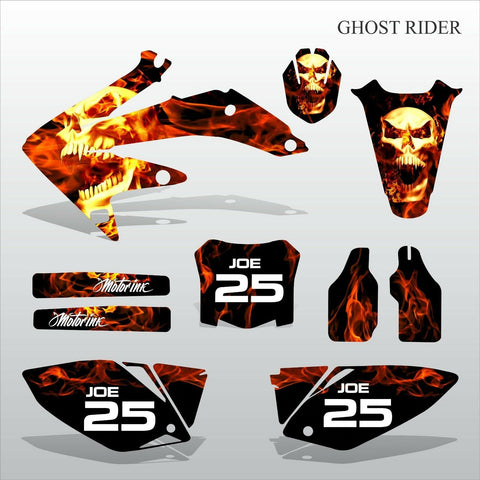 Honda CRF 450 2008 GHOST RIDER motocross decals set MX graphics kit