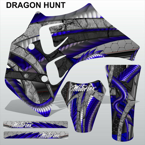 ТМ RACING 50 DRAGON HUNT motocross racing decals set MX graphics stripes kit