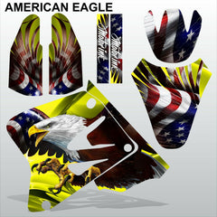 SUZUKI RM 85 2001-2012 AMERICAN EAGLE motocross racing decals set MX graphics