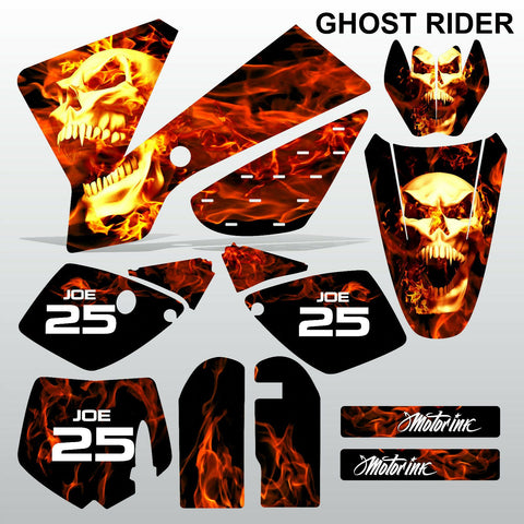 KTM SX 65 2002-2008 GHOST RIDER motocross racing decals stripe set MX graphics