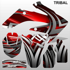Honda CRF 250 2004-2005 TRIBAL motocross racing decals set MX graphics kit