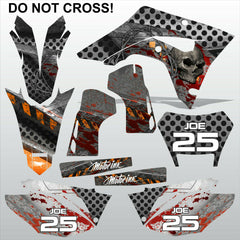Honda CRF 450X 2018-2021 DO NOT CROSS motocross racing decals set MX graphics