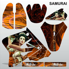 SUZUKI RM 80-85 2000-2018 SAMURAI motocross racing decals MX graphics kit