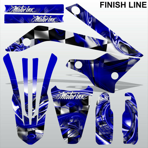 ТМ RACING 85 2013-2021 FINISH LINE motocross racing decals set MX graphics kit