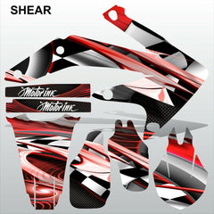 Honda CRF 450X 2005-2016 SHEAR racing motocross decals set MX graphics kit