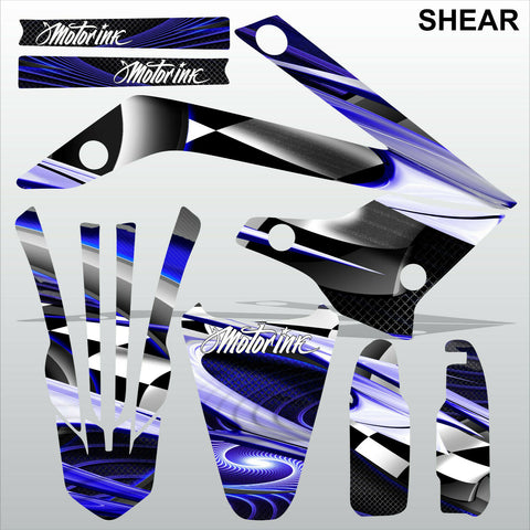 ТМ RACING 85 2013-2021 SHEAR motocross racing decals set MX graphics stripes kit
