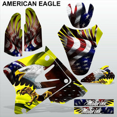 SUZUKI RM 80-85 2000-2018 AMERICAN EAGLE motocross racing decals MX graphics kit