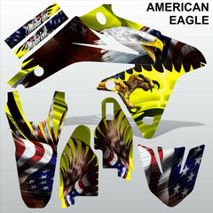 Suzuki RMZ 450 2008-2017 AMERICAN EAGLE motocross racing decals set MX graphics