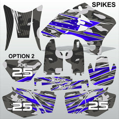 Yamaha WR 250F 450F 2005-2006 SPIKES motocross decals set MX graphics kit