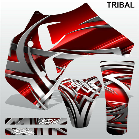 ТМ RACING 50 TRIBAL motocross racing decals set MX graphics stripes kit