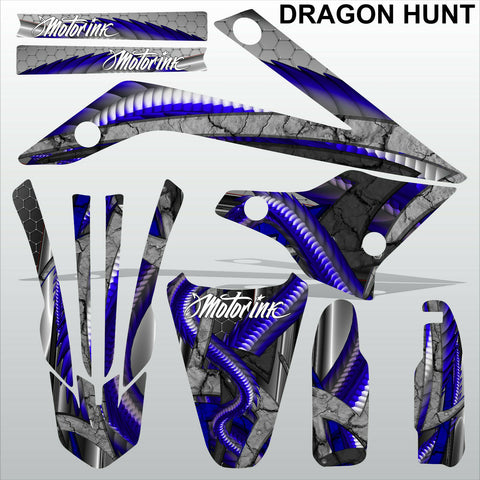 ТМ RACING 85 2013-2021 DRAGON HUNT motocross racing decals set MX graphics kit