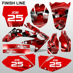Honda CRF 250 2004-2005 FINISH LINE motocross decals MX graphics kit