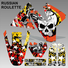 KTM SX 1998-2000 RUSSIAN ROULETTE motocross decals racing stripes MX graphics