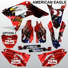 HONDA CR 250 450 2018-2021 AMERICAN EAGLE motocross decals set MX graphics kit