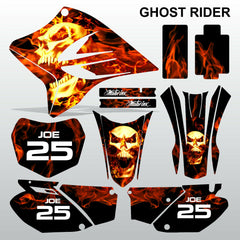 Yamaha TTR230 2005-2013 GHOST RIDER motocross racing decals set MX graphics