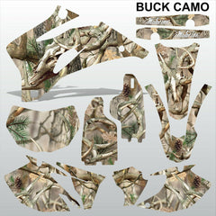 Yamaha WR 250F 2007-2013 BUCK CAMO motocross racing decals set MX graphics kit