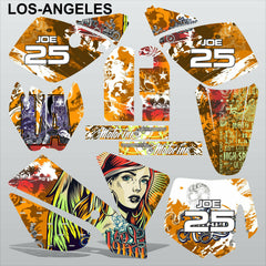 KTM SX 65 2002-2008 LOS-ANGELES motocross racing decals MX graphics stripes kit