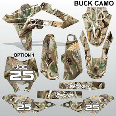 HUSQVARNA CR WR 125 2009-2013 BUCK CAMO motocross decals set MX graphics kit