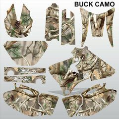 Yamaha YZF 250 400 426 1998-2002 BUCK CAMO motocross decals set MX graphics kit