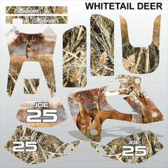 Kawasaki KLX 300 1993-1996 WHITETAIL DEER motocross racing decals MX graphics