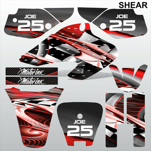 Honda XR 70 2001-2003 SHEAR racing motocross decals set MX graphics kit