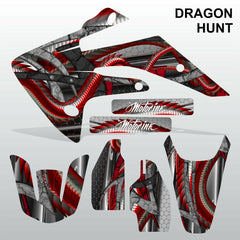 Honda CRF 150R 2007-2018 DRAGON HUNT motocross decals MX graphics kit