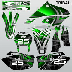 Kawasaki KLX 450 2008-2012 TRIBAL motocross decals set MX graphics stripe kit