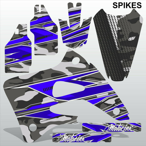 ТМ RACING 85 2004-2012 SPIKES motocross racing decals MX graphics stripes kit