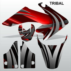 Honda CRF 50 2004-2016 TRIBAL racing motocross decals set MX graphics kit