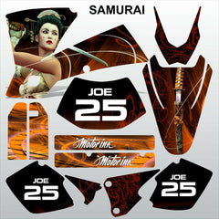 KTM EXC 2003 SAMURAI  motocross decals racing stripes set MX graphics kit