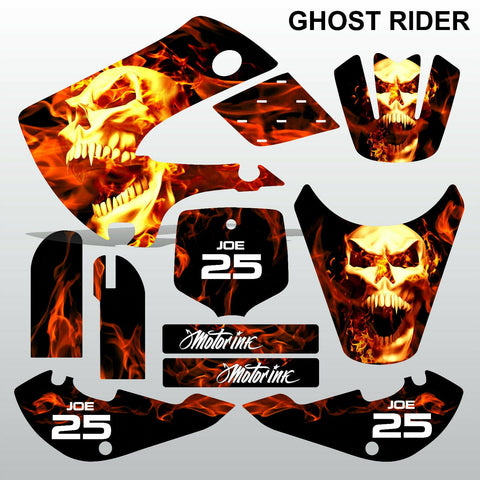 Kawasaki KX 65 2000-2015 GHOST RIDER motocross decals MX graphics kit stripes