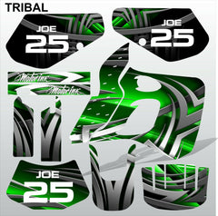 Kawasaki KDX 250 1991-1994 TRIBAL motocross racing decals set MX graphics kit