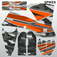 KTM EXC 2004 SPIKES motocross racing decals set MX graphics stripes kit