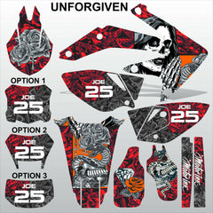 Honda CRF 450X 2005-2016 UNFORGIVEN motocross racing decals set MX graphics kit