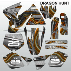 KTM SX 1998-2000 DRAGON HUNT motocross decals racing stripes set MX graphics