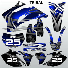 Yamaha WR 250F 2007-2013 TRIBAL motocross racing decals set MX graphics kit