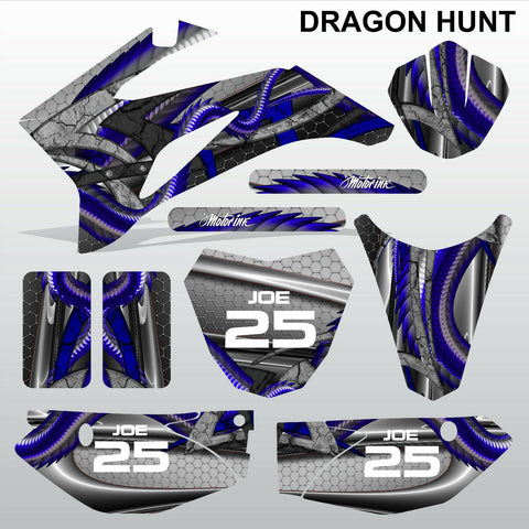 Yamaha TTR 110 2008-2019 DRAGON HUNT motocross racing decals set MX graphics