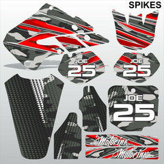 Honda CR125 CR250 1998-1999 SPIKES motocross racing decals set MX graphics kit