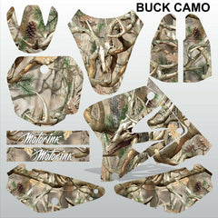 SUZUKI RM 85 2001-2012 BUCK CAMO motocross racing decals set MX graphics kit