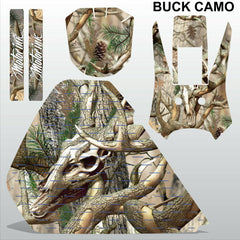 Honda XR 250 1986-1995 BUCK CAMO motocross racing decals set MX graphics kit