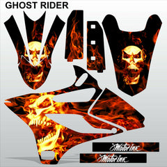 Yamaha YZ 85 2015  GHOST RIDER motocross racing decals set MX graphics stripes