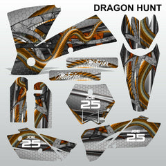 KTM SX 2003-2004 DRAGON HUNT motocross decals  stripes set MX graphics kit