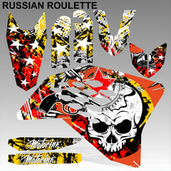 KTM SX 2007-2010 RUSSIAN ROULETTE motocross decals racing stripes  MX graphics