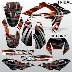 HUSQVARNA CR WR 125 2009-2013 TRIBAL motocross racing decals set MX graphics kit