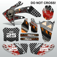 Honda CRF 250 2008-2009 DO NOT CROSS motocross decals MX graphics kit