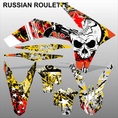 KTM EXC 2012-2013 XC 2011 RUSSIAN ROULETTE motocross decals set MX graphics kit