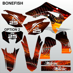 HONDA CRF 450RL 450L 2019-2022 BONEFISH motocross racing decals MX graphics kit