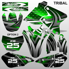 Kawasaki KLX 400 TRIBAL motocross decals racing set MX graphics stripe kit