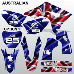 HONDA CRF 450RL 450L 2019-2022 AUSTRALIAN motocross racing decals MX graphics